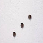 There are often holes on the wall caused due to previous installation using screws