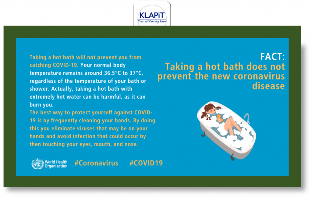 Myths about Coronavirus