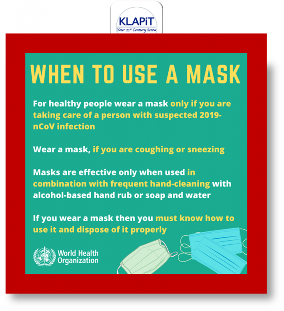 Using Mask for prevention against COVID-19