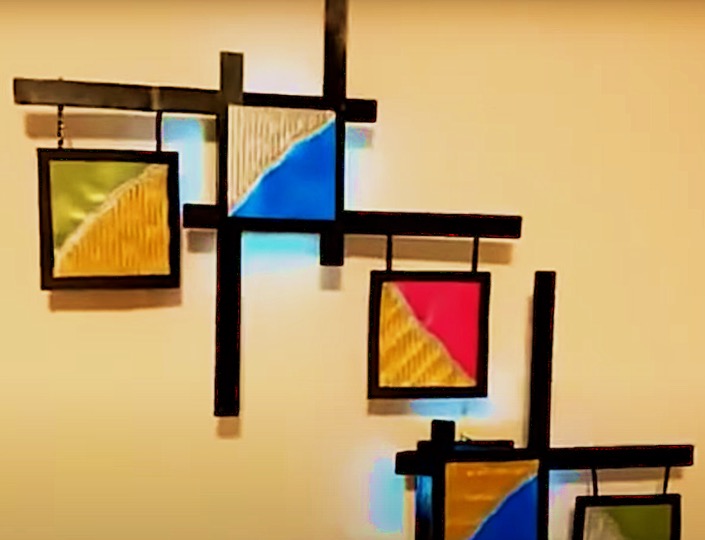 DIY Project - Backlit Tiles Wall Decor. Do it yourself