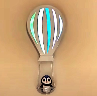 DIY Project - 'Hot Air Balloon' Wall Decor. Do it yourself