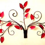 diy, DIY Project, Red Leaf Cherry Blossom wall decor, Do it yourself project, interior design, home decor, interior decor, wall decor, art, creativity, creative project, hobby, summer project, holiday project, art project, home decoration, interior decoration, home decoration ideas, simple DIY, easy DIY project, DIY project with material, DIY project idea, Hobby ideas, home art, art for home