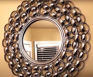 diy, DIY Project - Silver Decorative Wall Mirror, Do it yourself project, interior design, home decor, interior decor, wall decor, art, creativity, creative project, hobby, summer project, holiday project, art project, home decoration, interior decoration, home decoration ideas, simple DIY, easy DIY project, DIY project with material, DIY project idea, Hobby ideas, home art, art for home