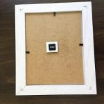 small frame, hang small frame, attach NED Magnet, attach magnet, attach magnet to product