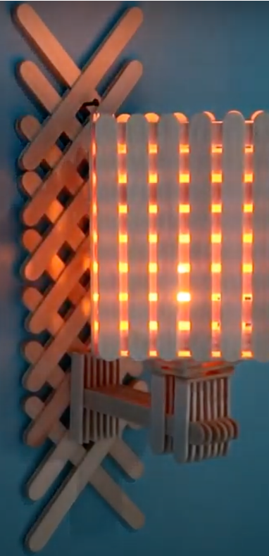 DIY, Popsicle, Lamp, Wall Art, DIY Project, Do it yourself, interior design, home decor, interior decor, wall decor, art, creativity, creative project, hobby, summer project, holiday project, art project, home decoration, interior decoration, home decoration ideas, simple DIY, easy DIY project, DIY project with material, DIY project idea, Hobby ideas, home art, art for home