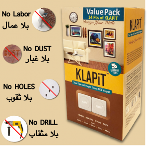 KLAPiT, Picture Hanging, hanging pictures, picture hanging strips, picture hanging hooks, hang without nails, no drill, no dust, no holes, no labor 