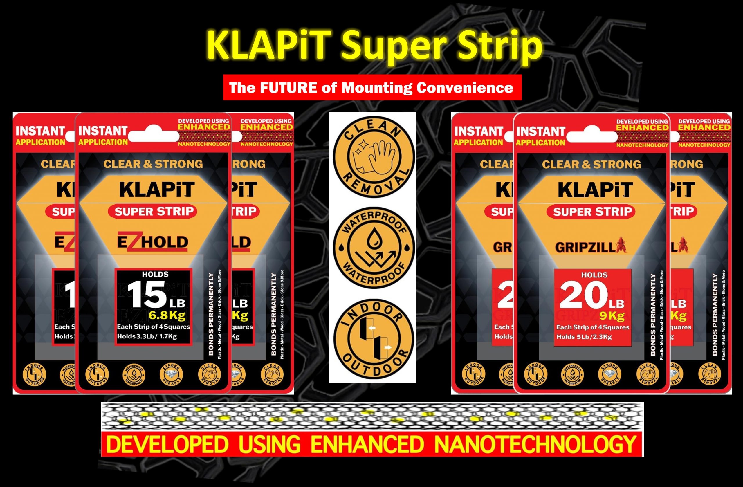KALPiT Super Strip Double Sided Mounting Tape